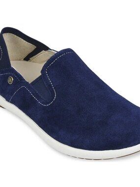 Spenco Women's 5 Sneakers Patriot Blue Siesta Convertible Suede Sneaker 70% off